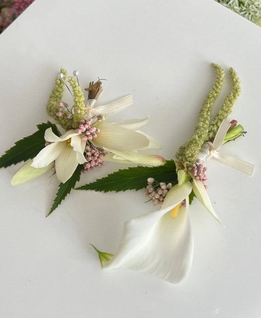Matching Boutonniere