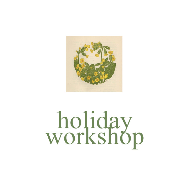 Holiday Wreath Workshop at Philia Flora Studio